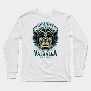 Vikings Valhalla Warrior Long Sleeve T-Shirt